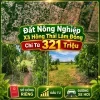 ĐẤT NÔNG NGHIỆP XÃ HỒNG THÁI ,LÂM ĐỒNG, CHỈ TỪ 321 TRIỆU Sổ hồng riêng