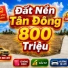ĐẤT NỀN ĐỒNG THÁP ,XÃ TÂN ĐÔNG, 800 TRIỆU Sổ hồng riêng