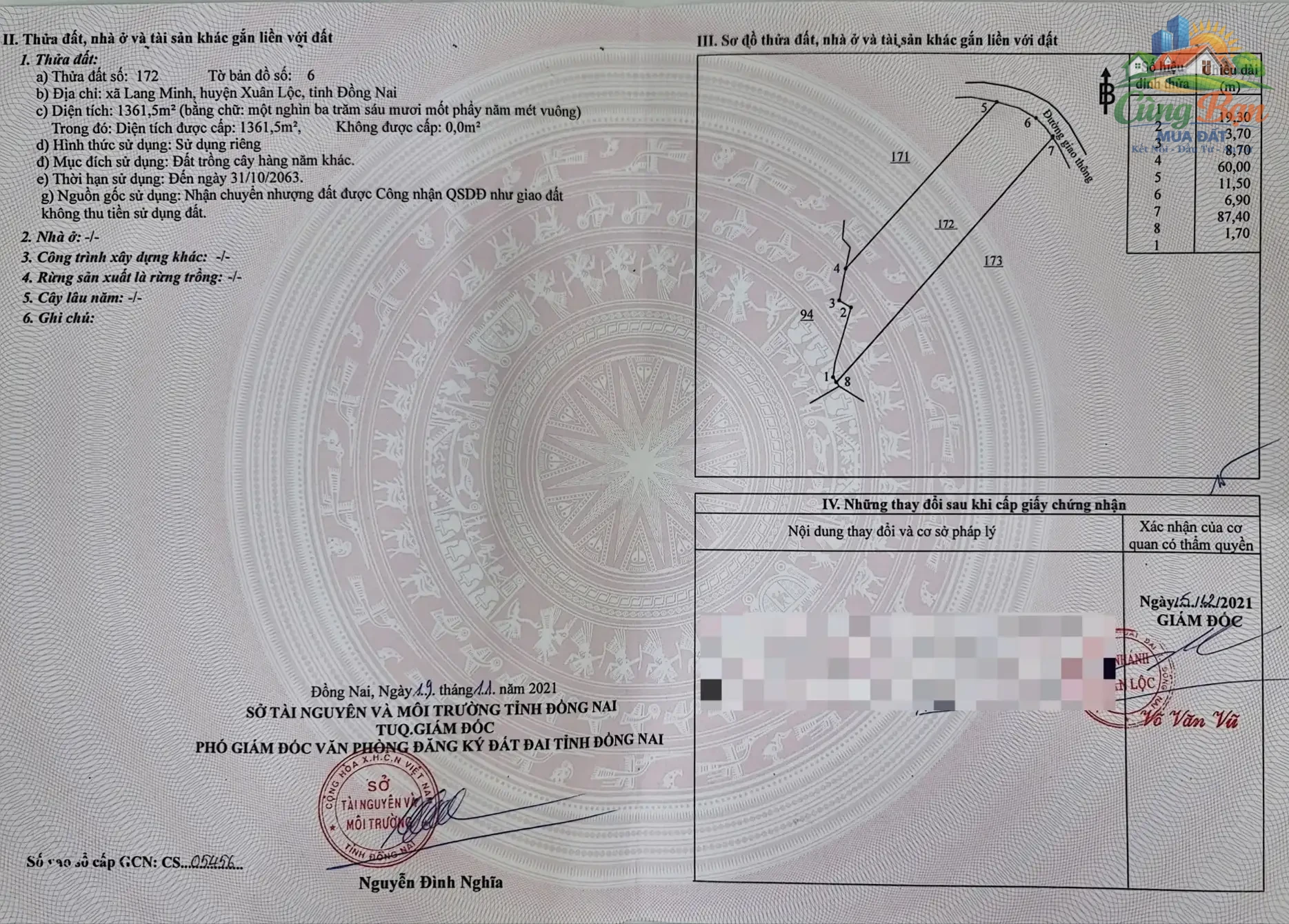 ĐẤT NÔNG NGHIỆP XÃ XUÂN PHÚ ,ĐỒNG NAI, CHỈ TỪ 440 TRIỆU Sổ hồng riêng - Ảnh 5
